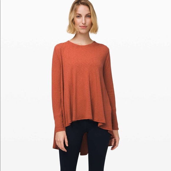 Lululemon Dare to Drape long sleeve XL *new w/ tag